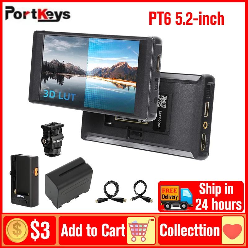 Portkeys ī޶ ʵ ,  ĳ   DSLR ī޶ ȭ ڿ 3D LUT ġũ  , PT6, 5.2 ġ